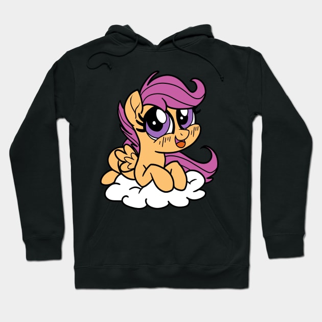 Scootaloo Hoodie by SophieScruggs